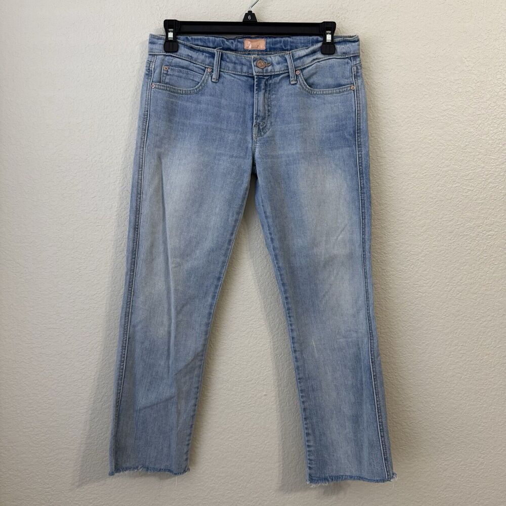 Mother The Rascal Fray Jeans Size 27 Queen of the Dixie Drive In